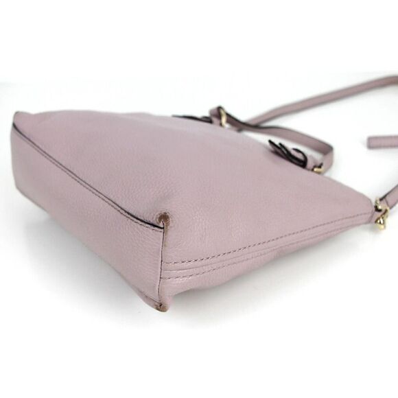 KATE SPADE NY PINKY GRAY GENUINE LEATHER SHOULDER BAG CROSSBODY HANDBAG PURSE - Picture 9 of 16